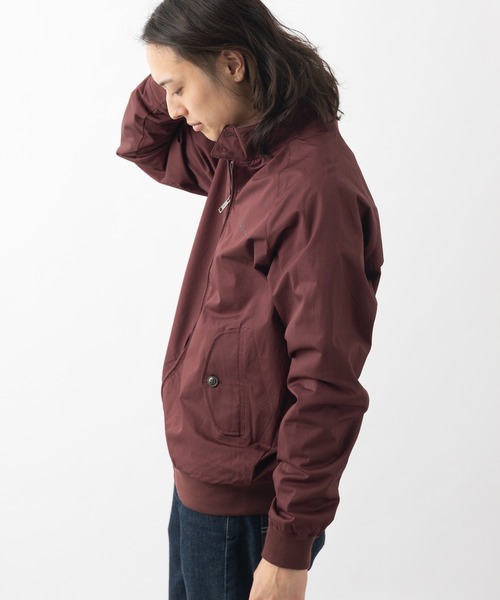 Ben Sherman(ベンシャーマン)の「シグネチャーハリントンジャケット(その他アウター・メンズ・バーガンディー・LARGE/MEDIUM)」の3枚目の写真