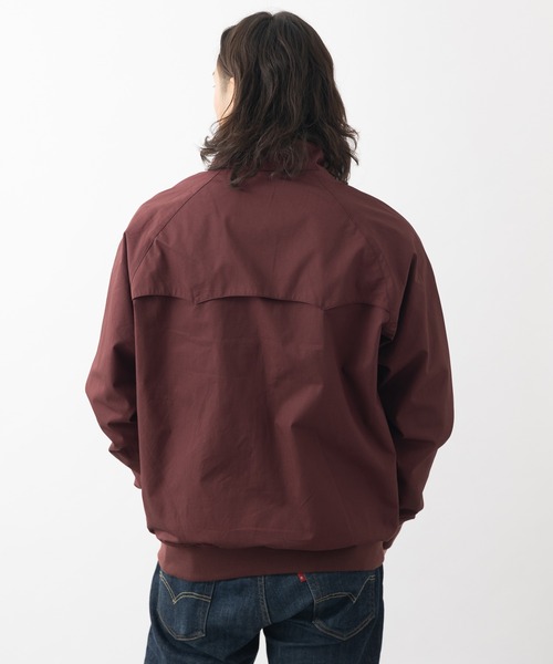 Ben Sherman(ベンシャーマン)の「シグネチャーハリントンジャケット(その他アウター・メンズ・バーガンディー・LARGE/MEDIUM)」の4枚目の写真