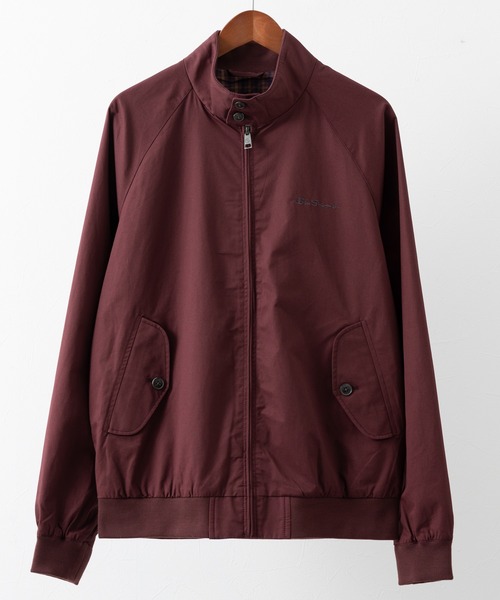 Ben Sherman(ベンシャーマン)の「シグネチャーハリントンジャケット(その他アウター・メンズ・バーガンディー・LARGE/MEDIUM)」の5枚目の写真