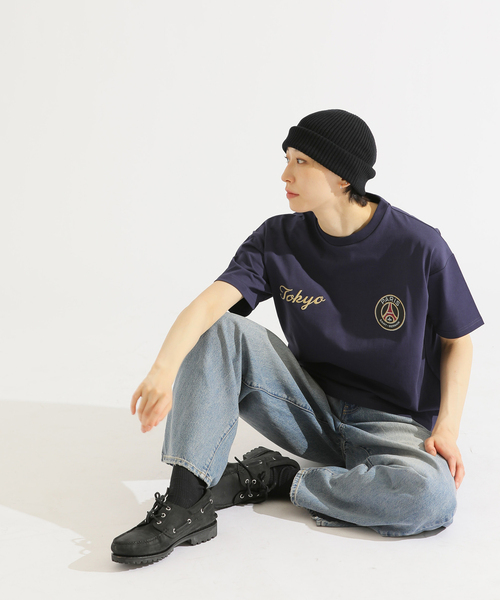 PARIS SAINT-GERMAIN(パリサンジェルマン)の「【Paris Saint-Germain / パリ・サン=ジェルマン】JP TOKYO EM S/S TEE(Tシャツ/カットソー・メンズ・ブラック/ネイビー/ホワイト・SMALL/X-LARGE/LARGE/MEDIUM)」の7枚目の写真