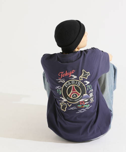 PARIS SAINT-GERMAIN(パリサンジェルマン)の「【Paris Saint-Germain / パリ・サン=ジェルマン】JP TOKYO EM S/S TEE(Tシャツ/カットソー・メンズ・ブラック/ネイビー/ホワイト・SMALL/X-LARGE/LARGE/MEDIUM)」の9枚目の写真