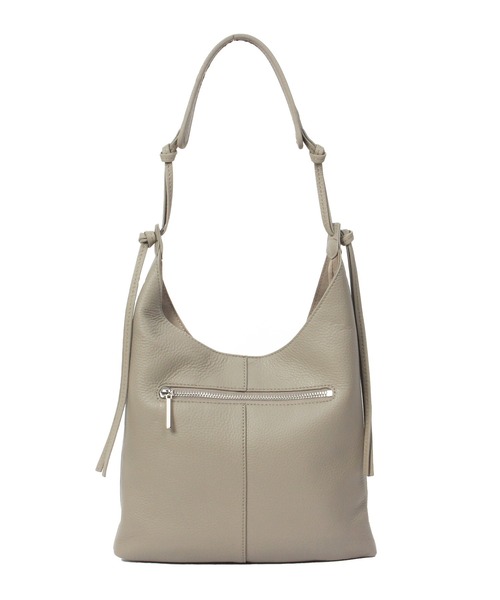 Beau're（ヴュレ）の「BEAURE Vertical ショルダー Bag（ショルダーバッグ・レディース・グレー/シルバー/ブラック/ブラウン・FREE）」の7枚目の写真
