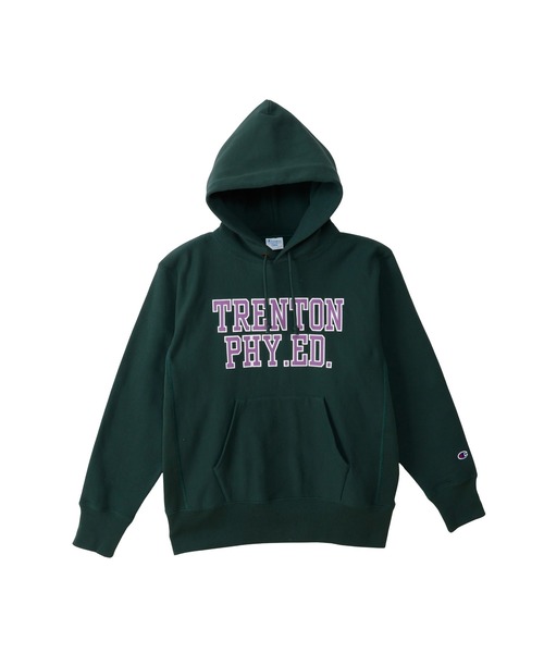 Champion(チャンピオン)の「【Champion/チャンピオン】メンズ リバースウィーブ(R) ジップフーデッドスウェットシャツ(パーカー・メンズ・ダークネイビー/ブラック/バーガンディー/シルバーグレー/オートミール/ダークグリーン・X-LARGE/LARGE/MEDIUM)」の2枚目の写真