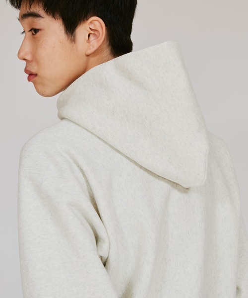 Champion(チャンピオン)の「【Champion/チャンピオン】メンズ リバースウィーブ(R) ジップフーデッドスウェットシャツ(パーカー・メンズ・ダークネイビー/ブラック/バーガンディー/シルバーグレー/オートミール/ダークグリーン・X-LARGE/LARGE/MEDIUM)」の10枚目の写真