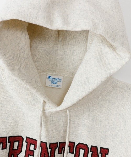 Champion(チャンピオン)の「【Champion/チャンピオン】メンズ リバースウィーブ(R) ジップフーデッドスウェットシャツ(パーカー・メンズ・ダークネイビー/ブラック/バーガンディー/シルバーグレー/オートミール/ダークグリーン・X-LARGE/LARGE/MEDIUM)」の17枚目の写真