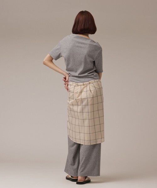 Diagram(ダイアグラム)の「ラメリブジャージパンツ(その他パンツ・レディース・ブラック/グレー・36)」の7枚目の写真