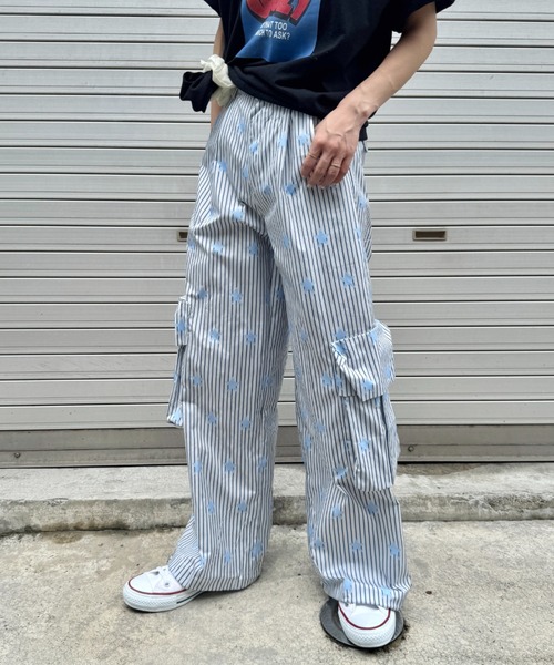セール】ランダムスターピンストライプパンツ（その他パンツ）｜SOLLON