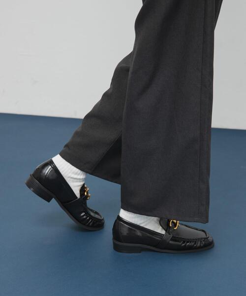 KBF(ケイビーエフ)の「ヴィンテージビットローファー(ローファー・レディース・ダークブラウン/ブラック・38/36/37)」の14枚目の写真