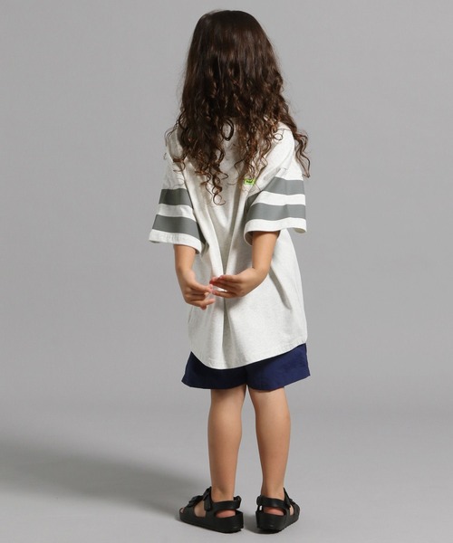 GEORGE'S（ジョージズ）の「【KIDS】ナンバーラインTシャツ（Tシャツ/カットソー・キッズ・ライトグレー/グリーン・150cm/110cm/130cm）」の20枚目の写真