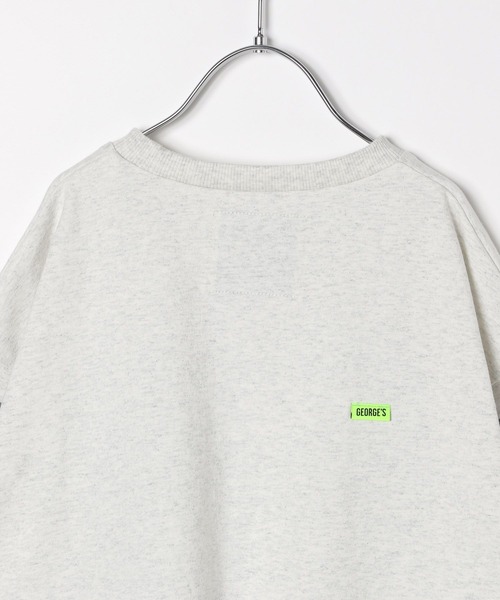 GEORGE'S（ジョージズ）の「【KIDS】ナンバーラインTシャツ（Tシャツ/カットソー・キッズ・ライトグレー/グリーン・150cm/110cm/130cm）」の5枚目の写真