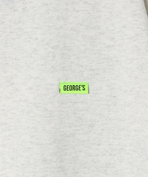GEORGE'S（ジョージズ）の「【KIDS】ナンバーラインTシャツ（Tシャツ/カットソー・キッズ・ライトグレー/グリーン・150cm/110cm/130cm）」の6枚目の写真