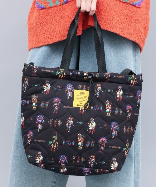 チチカカ（チチカカ）の「KiU コラボレーション パデットトートバッグ（トートバッグ・レディース・その他1/その他2・FREE）」の2枚目の写真