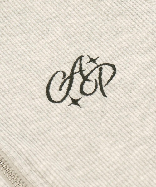 ANAP GｉRL（アナップガール）の「ダブルジップリブトップス(キッズお揃い)（Tシャツ/カットソー・キッズ・ライトグレー/ブラック/ラベンダー/ライトイエロー・M/S/XS）」の22枚目の写真