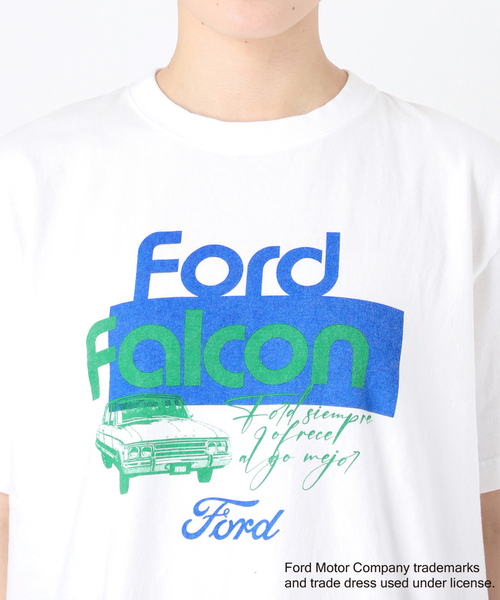 GOOD ROCK SPEED(グッドロックスピード)の「《追加2》GOOD ROCK SPEED SLOBE別注 FORD FALCON TEE(Tシャツ/カットソー・レディース・ホワイト・FREE)」の9枚目の写真
