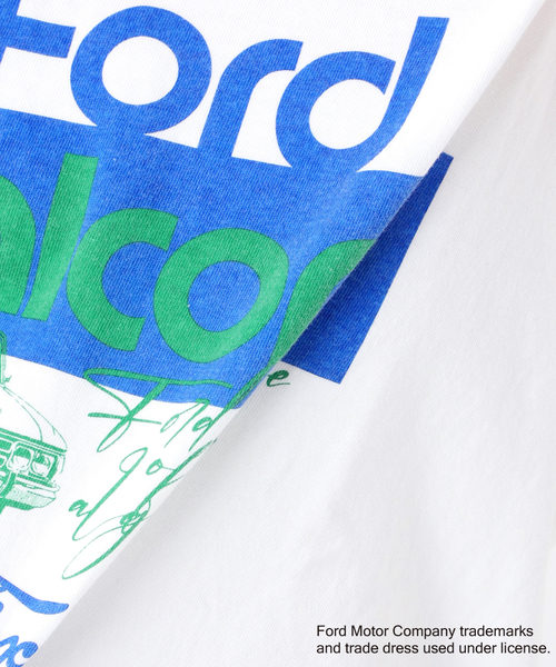 GOOD ROCK SPEED(グッドロックスピード)の「《追加2》GOOD ROCK SPEED SLOBE別注 FORD FALCON TEE(Tシャツ/カットソー・レディース・ホワイト・FREE)」の2枚目の写真