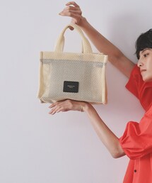 メッシュトート」に該当するホワイト/白色系のファッション通販
