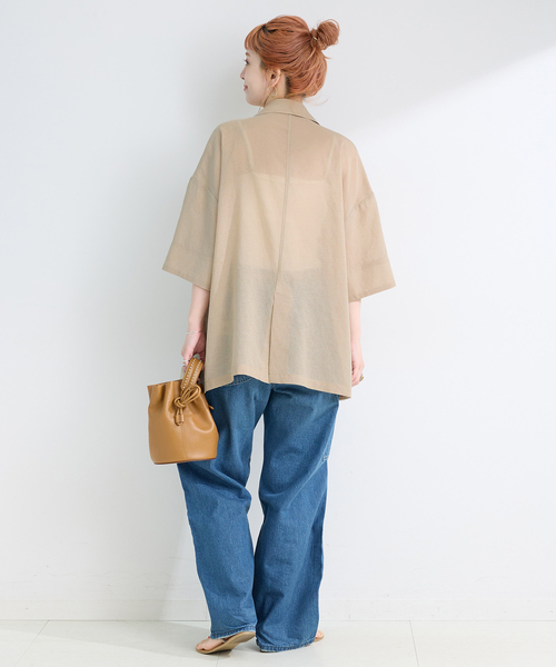 手洗い可 / ハーフスリーブジャケット（その他アウター）｜B.C