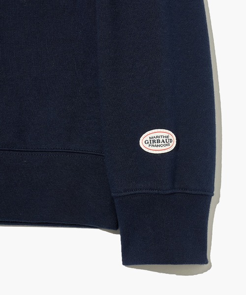 MARITHE + FRANCOIS GIRBAUD(マリテフランソワジルボー)の「CLASSIC LOGO SWEATSHIRT(スウェット・レディース・オートミール/ヘザーグレー/ブルー/ネイビー・SMALL/MEDIUM/LARGE/X-LARGE)」の5枚目の写真