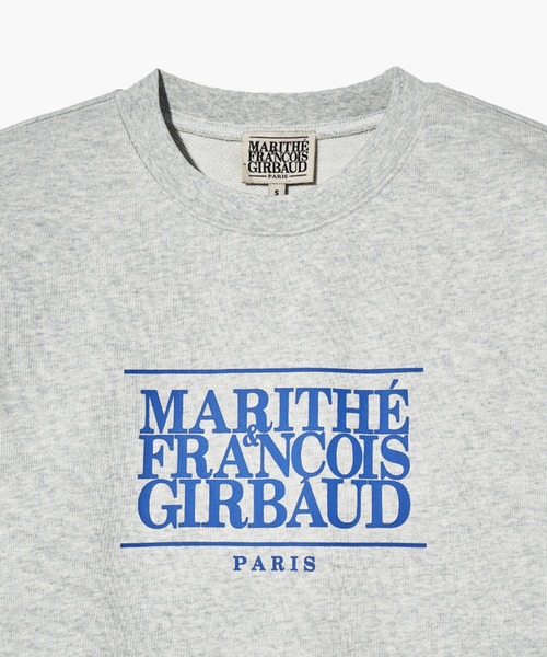 MARITHE + FRANCOIS GIRBAUD(マリテフランソワジルボー)の「CLASSIC LOGO SWEATSHIRT(スウェット・レディース・オートミール/ヘザーグレー/ブルー/ネイビー・SMALL/MEDIUM/LARGE/X-LARGE)」の12枚目の写真