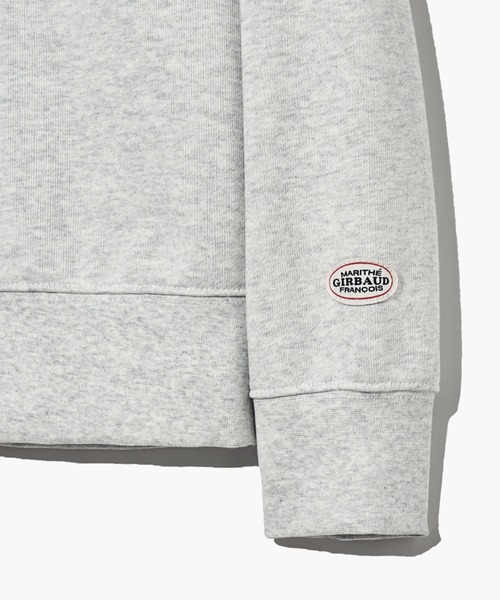 MARITHE + FRANCOIS GIRBAUD(マリテフランソワジルボー)の「CLASSIC LOGO SWEATSHIRT(スウェット・レディース・オートミール/ヘザーグレー/ブルー/ネイビー・SMALL/MEDIUM/LARGE/X-LARGE)」の13枚目の写真