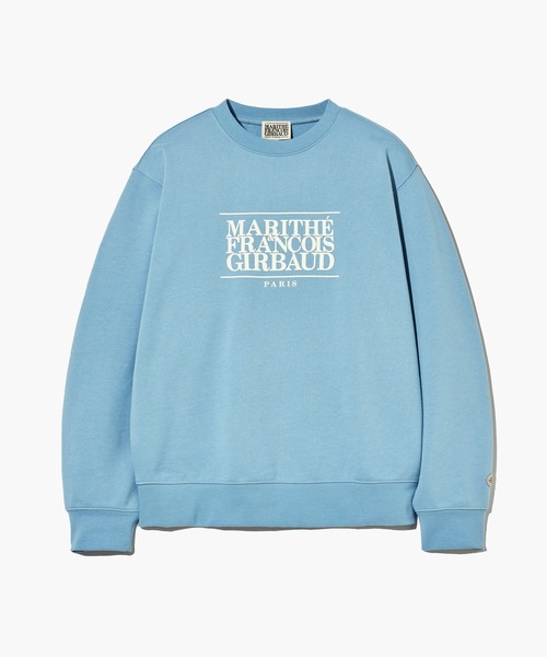 MARITHE + FRANCOIS GIRBAUD(マリテフランソワジルボー)の「CLASSIC LOGO SWEATSHIRT(スウェット・レディース・オートミール/ヘザーグレー/ブルー/ネイビー・SMALL/MEDIUM/LARGE/X-LARGE)」の17枚目の写真