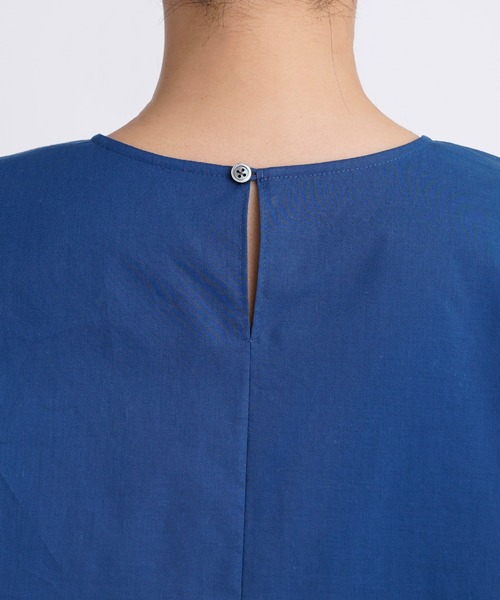 YANUK ヤヌーク たっぷりギャザー ぺザントブラウス バンドカラー F WOMENSシャツ＆ブラウス | YANUK ONLINE STORE