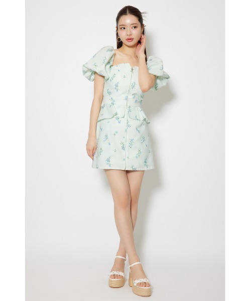 rienda(リエンダ)の「【AKB48 千葉恵里さん着用】2WAYオフショルベアワンピース 夏服(ワンピース・レディース・イエロー/ネイビー/ライトブルー・SMALL/MEDIUM)」の7枚目の写真