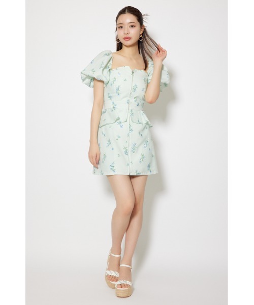 rienda(リエンダ)の「【AKB48 千葉恵里さん着用】2WAYオフショルベアワンピース 夏服(ワンピース・レディース・イエロー/ネイビー/ライトブルー・SMALL/MEDIUM)」の8枚目の写真