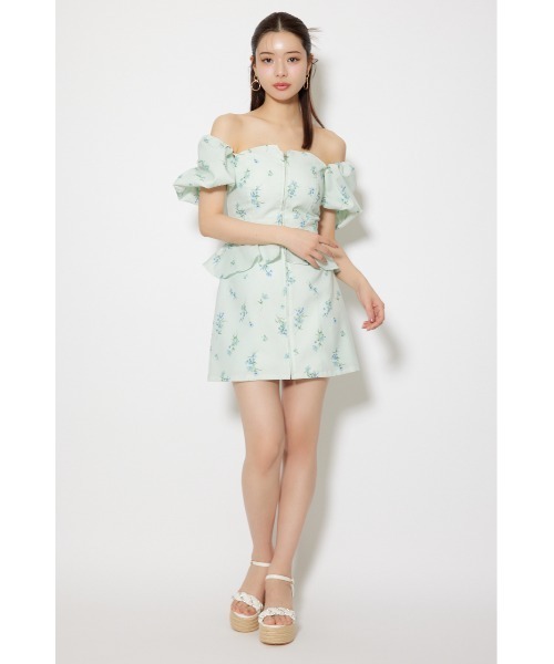 セール】【AKB48 千葉恵里さん着用】2WAYオフショルベアワンピース