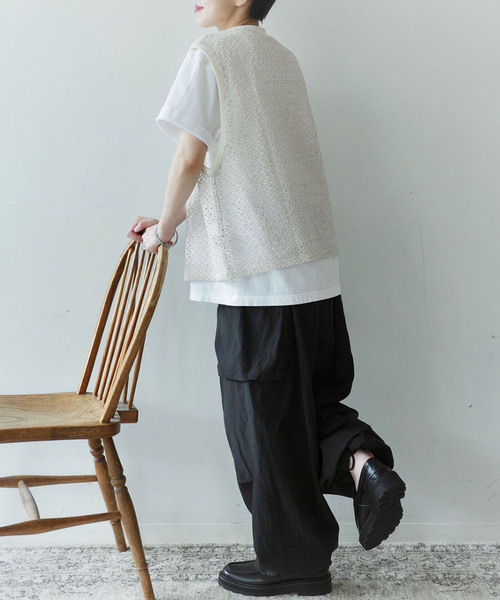 journal standard luxe　アゼキョウシュク Vネックベスト journal standard luxe アゼキョウシュクvネックベスト レディース