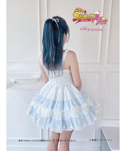 Starry by lilLilly シャツワンピース(キュアホワイト) シャツワンピース(キュアホワイト) 「ふたりはプリキュアMax