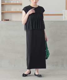 チュールキャミ&ワンピースセットアップ【セットアップ2点セット】