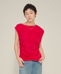 eL（エル）の「【eL】Asymmetry Tuck NS/575732（Tシャツ/カットソー）」