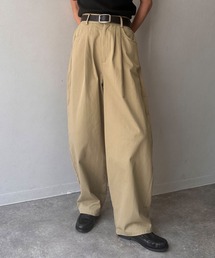 【NOGLE/ノグル】ワイドルーズツイルパンツ