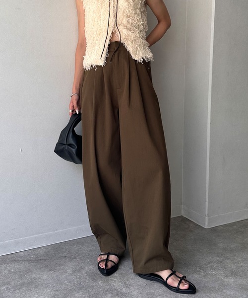 NOGLE/ノグル】ワイドルーズツイルパンツ（その他パンツ