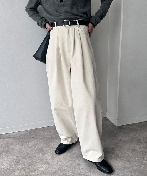 その他 nine NOGLE/ノグル】ワイドルーズツイルパンツ（その他パンツ）｜NOGLE