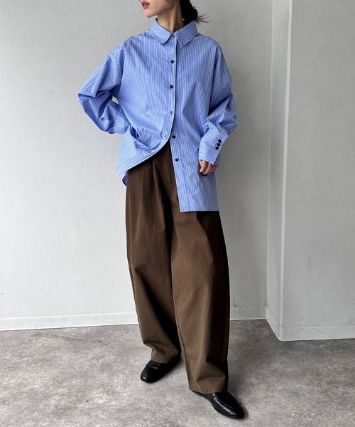 NOGLE/ノグル】ワイドルーズツイルパンツ（その他パンツ）｜NOGLE
