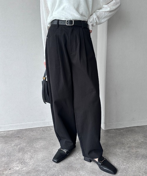 NOGLE/ノグル】ワイドルーズツイルパンツ（その他パンツ）｜NOGLE