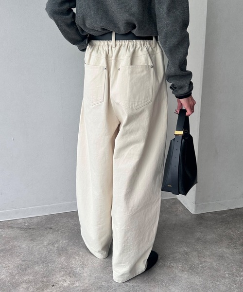 NOGLE/ノグル】ワイドルーズツイルパンツ（その他パンツ）｜NOGLE