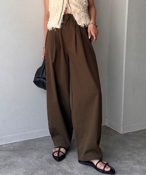 NOGLE/ノグル】ワイドルーズツイルパンツ（その他パンツ