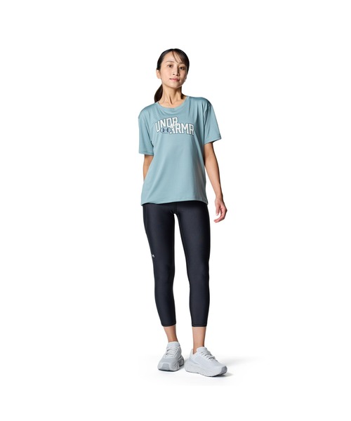 UNDER ARMOUR(アンダーアーマー)の「アンダーアーマー UAテック グラフィック Tシャツ(Tシャツ/カットソー・レディース・スモークピンク/ブラック/サックスブルー・M/L)」の13枚目の写真