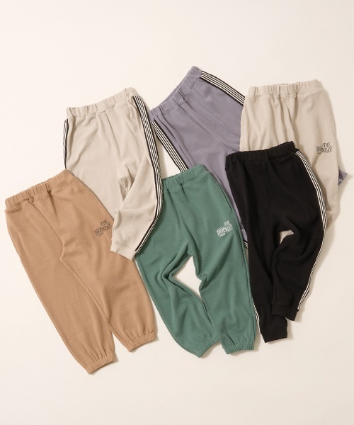 b・ROOM（ビールーム）の「【ともパン】サイドラインテーパードパンツ（その他パンツ・キッズ・グレイッシュベージュ/ブラック/モスグリーン/Moca/ダークグレー・100cm/110cm/140cm/130cm/120cm）」の17枚目の写真