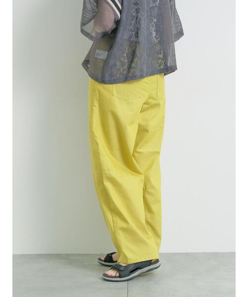 SM2（エスエムツー）の「[接触冷感]裾タックパンツ（その他パンツ・レディース・オレンジ/イエロー/ブルー/サックスブルー・M/L）」の15枚目の写真