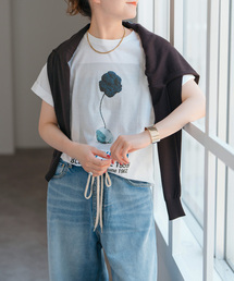 spick and span インポートTシャツ(キナリ色) ピグメントカラーTシャツ（Tシャツ／カットソー）｜Spick and