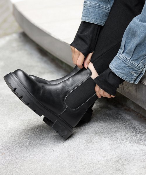 FRAMeWORK（フレームワーク）の「REMME/レメ サイドゴアブーツ（ブーツ・レディース・ブラック/ブラウン・39/38/37/36）」の6枚目の写真