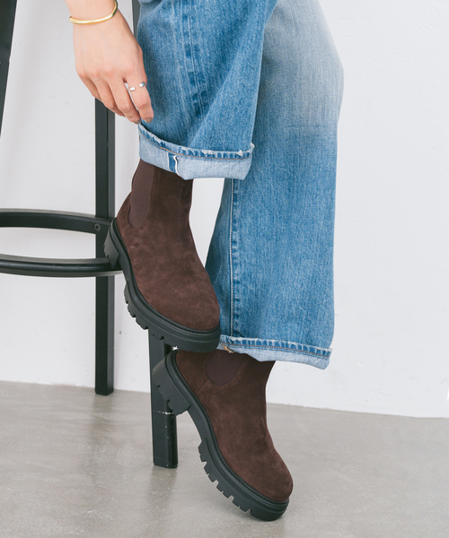 FRAMeWORK（フレームワーク）の「REMME/レメ サイドゴアブーツ（ブーツ・レディース・ブラック/ブラウン・39/38/37/36）」の20枚目の写真