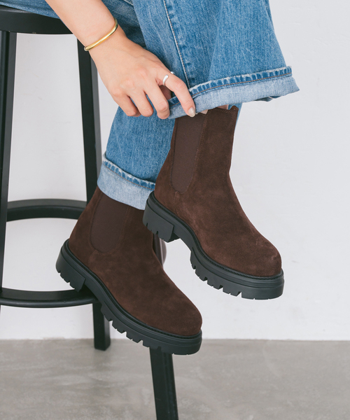 FRAMeWORK（フレームワーク）の「REMME/レメ サイドゴアブーツ（ブーツ・レディース・ブラック/ブラウン・39/38/37/36）」の21枚目の写真