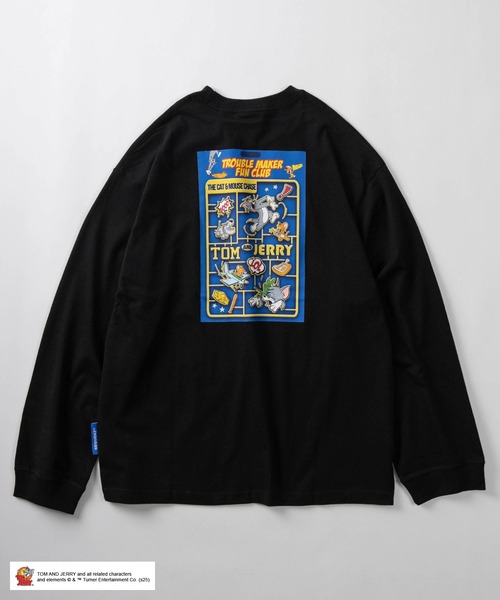 Tom&Jerry(トムアンドジェリー)の「【72】【TOM&JERRY/トムとジェリー】プラモデザイン バックプリント ロングスリーブTシャツ(Tシャツ/カットソー・メンズ・ブラウン/ブラック/ホワイト/ネイビー・XL/M/L)」の14枚目の写真