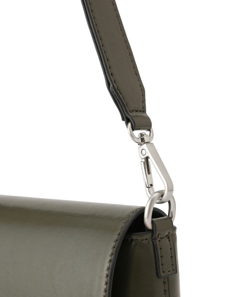 ADAM ET ROPE'（アダムエロペ）の「フラップミニ2WAYショルダーバッグ（ショルダーバッグ・レディース・ブラック/カーキ・FREE）」の12枚目の写真