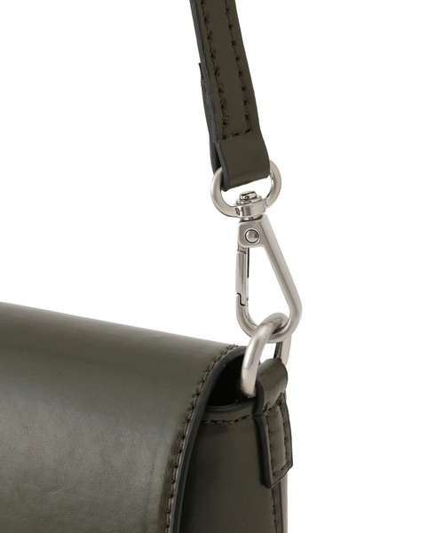 ADAM ET ROPE'（アダムエロペ）の「フラップミニ2WAYショルダーバッグ（ショルダーバッグ・レディース・ブラック/カーキ・FREE）」の18枚目の写真